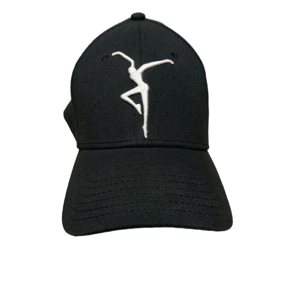 Dave Matthews Band Black Fitted Hat Fire Dancer Logo Cap